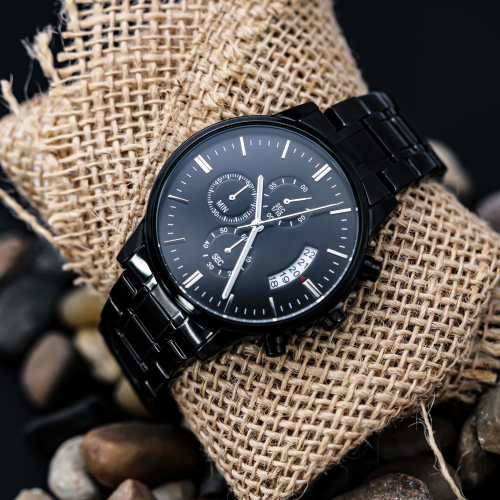 Personalized Army BCT Graduation Watch for Son