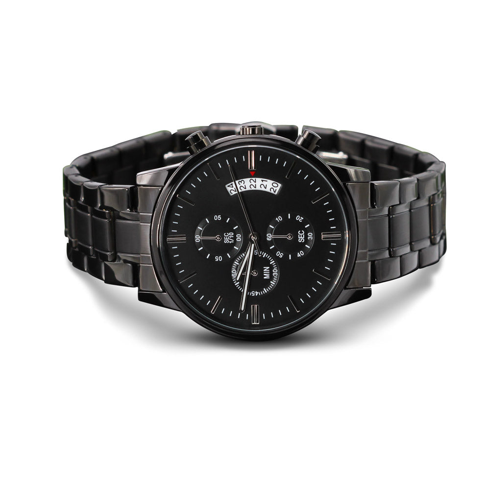 Personalized Army BCT Graduation Watch for Son