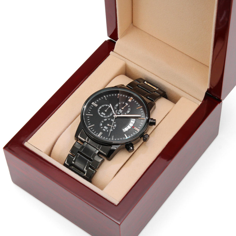 Personalized Army BCT Graduation Watch for Son